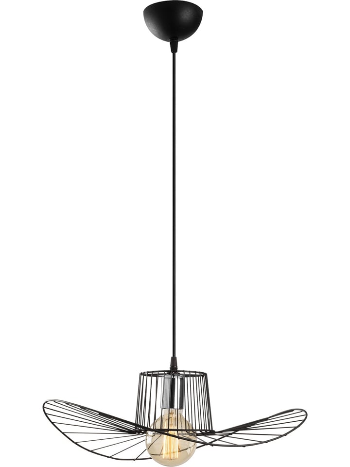 Opviq Hängeleuchte in Schwarz - (H)24 x Ø 50 cm günstig kaufen onesize