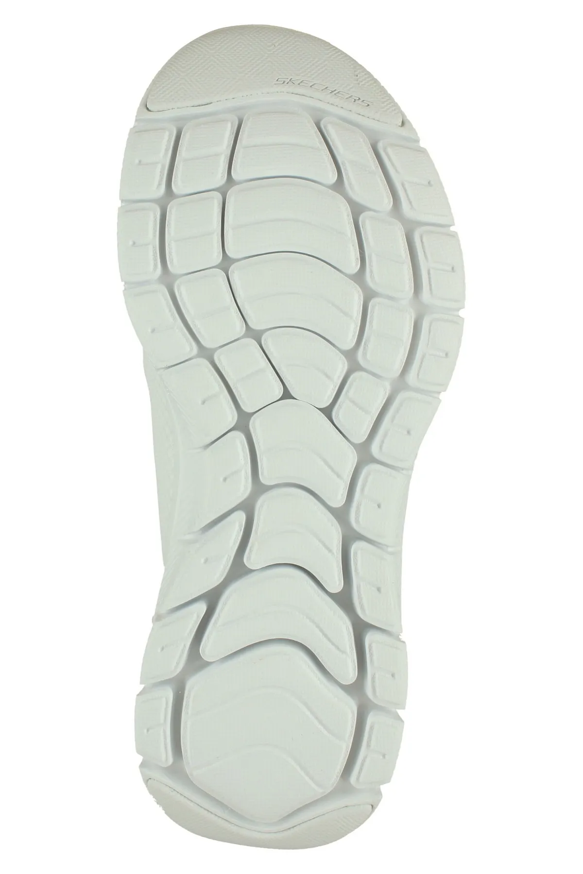 SKECHERS  Sneaker - Weiß - Flacher Absatz