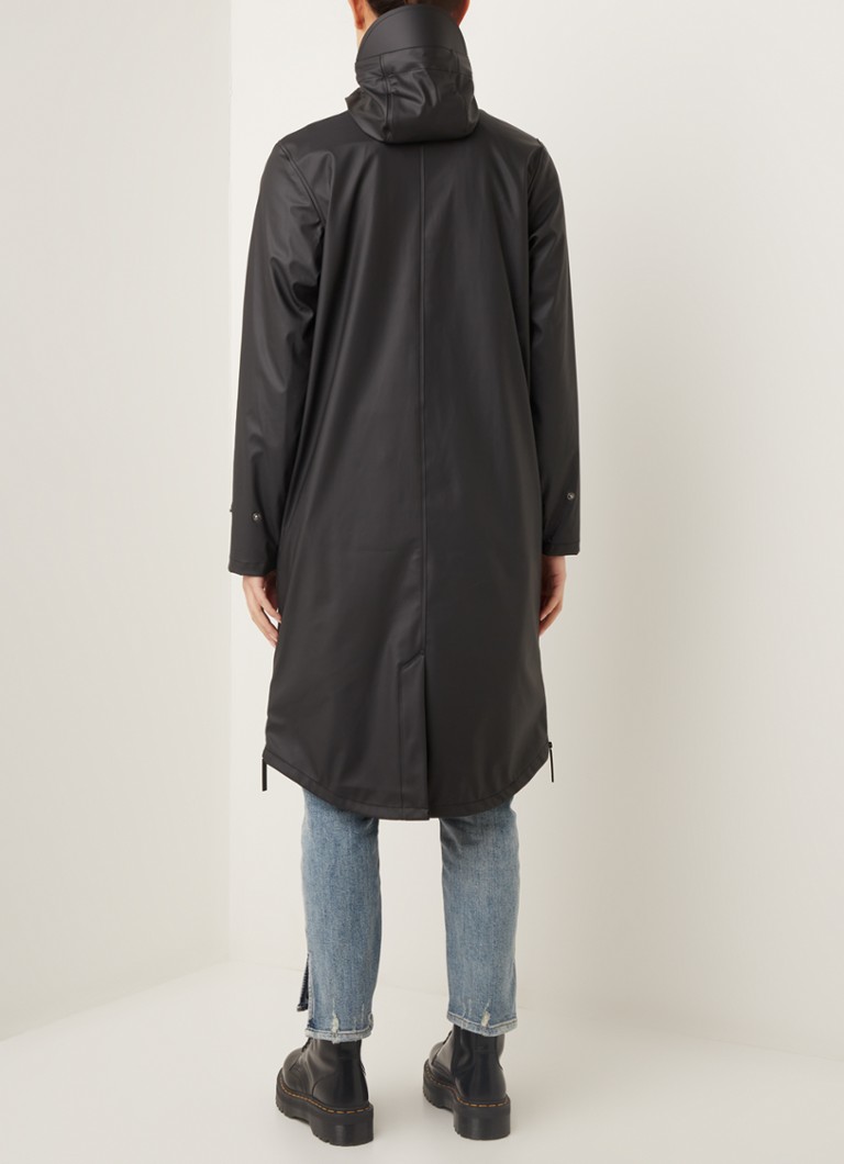 Giacca antipioggia unisex Maium Longline z cappuccio