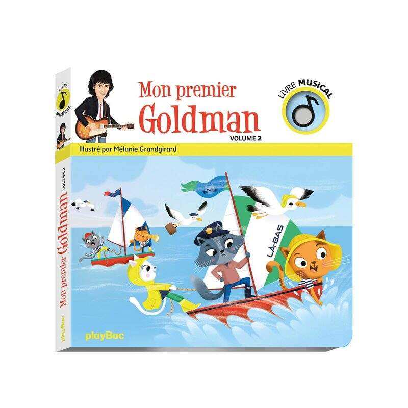 Livre musical - Mon premier Goldman vol 2 - Play Bac