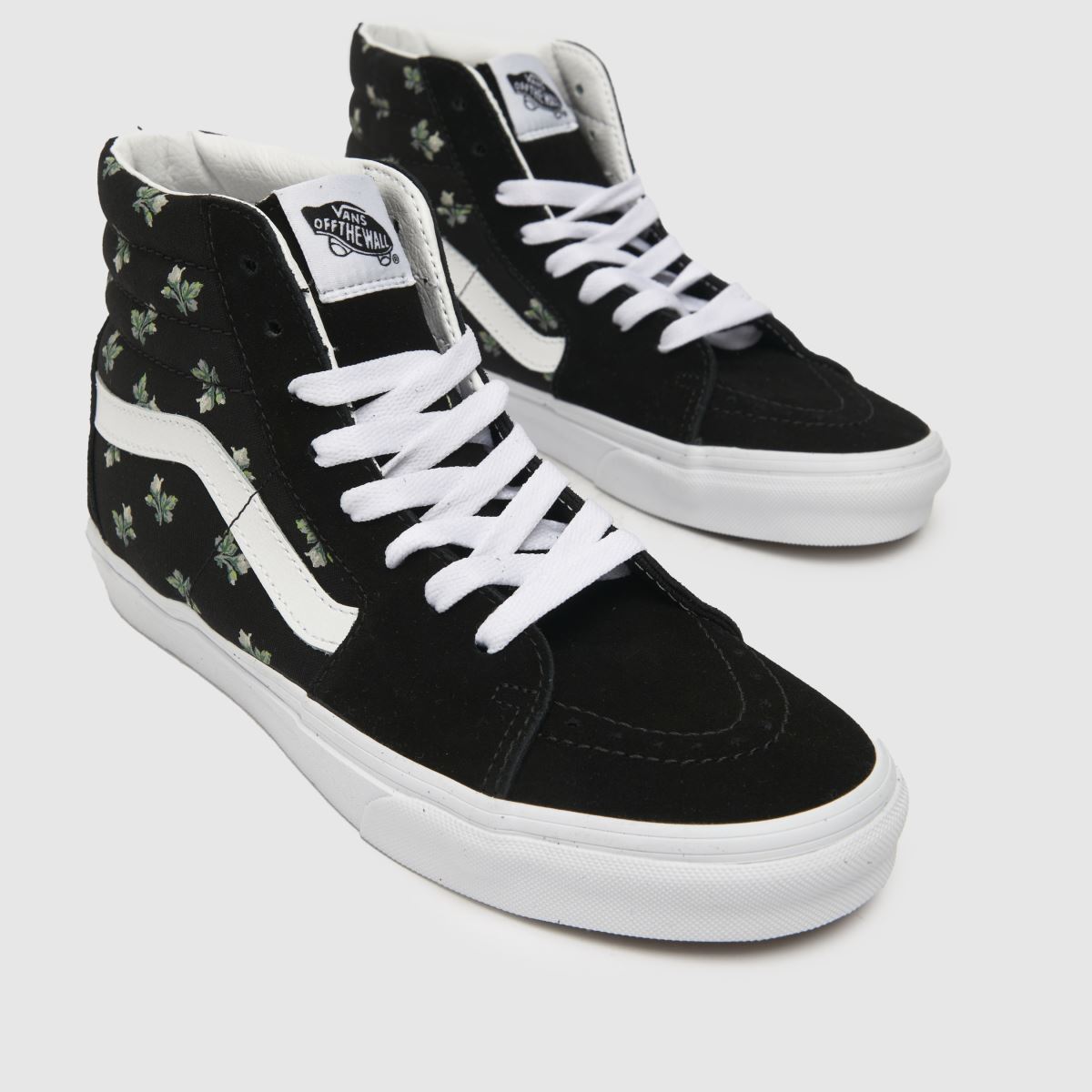 Vans Sk8-Hi Sneakers i svart och grönt