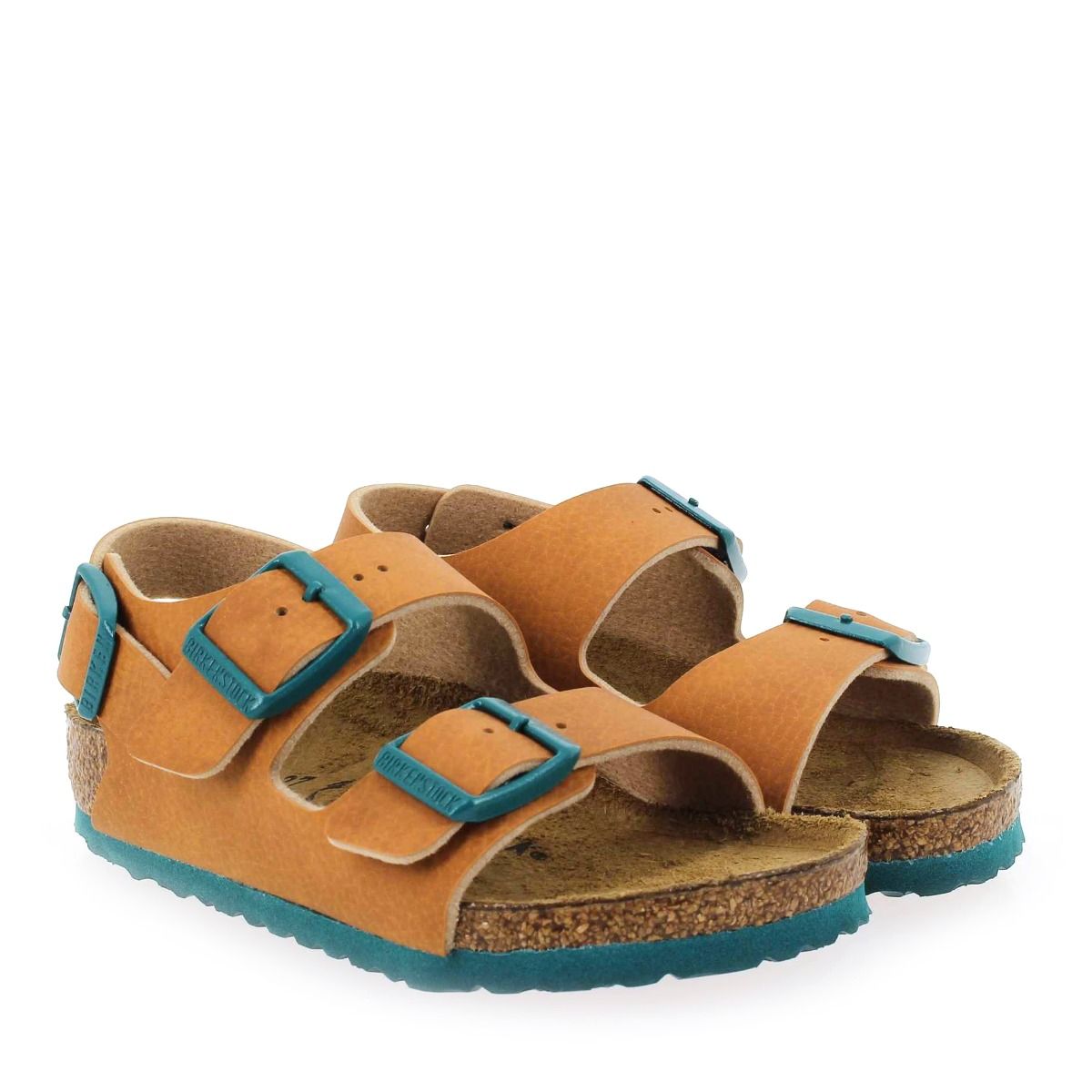 Birkenstock  MILANO KIDS - Marron Vert