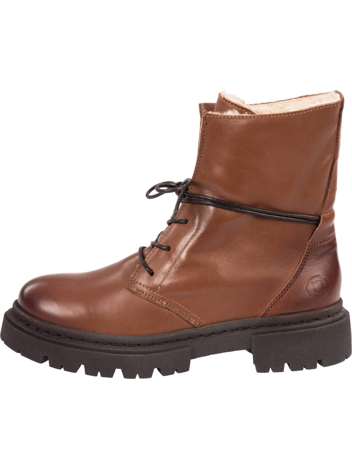 palado Schnürstiefeletten in Brown/Brown günstig kaufen
