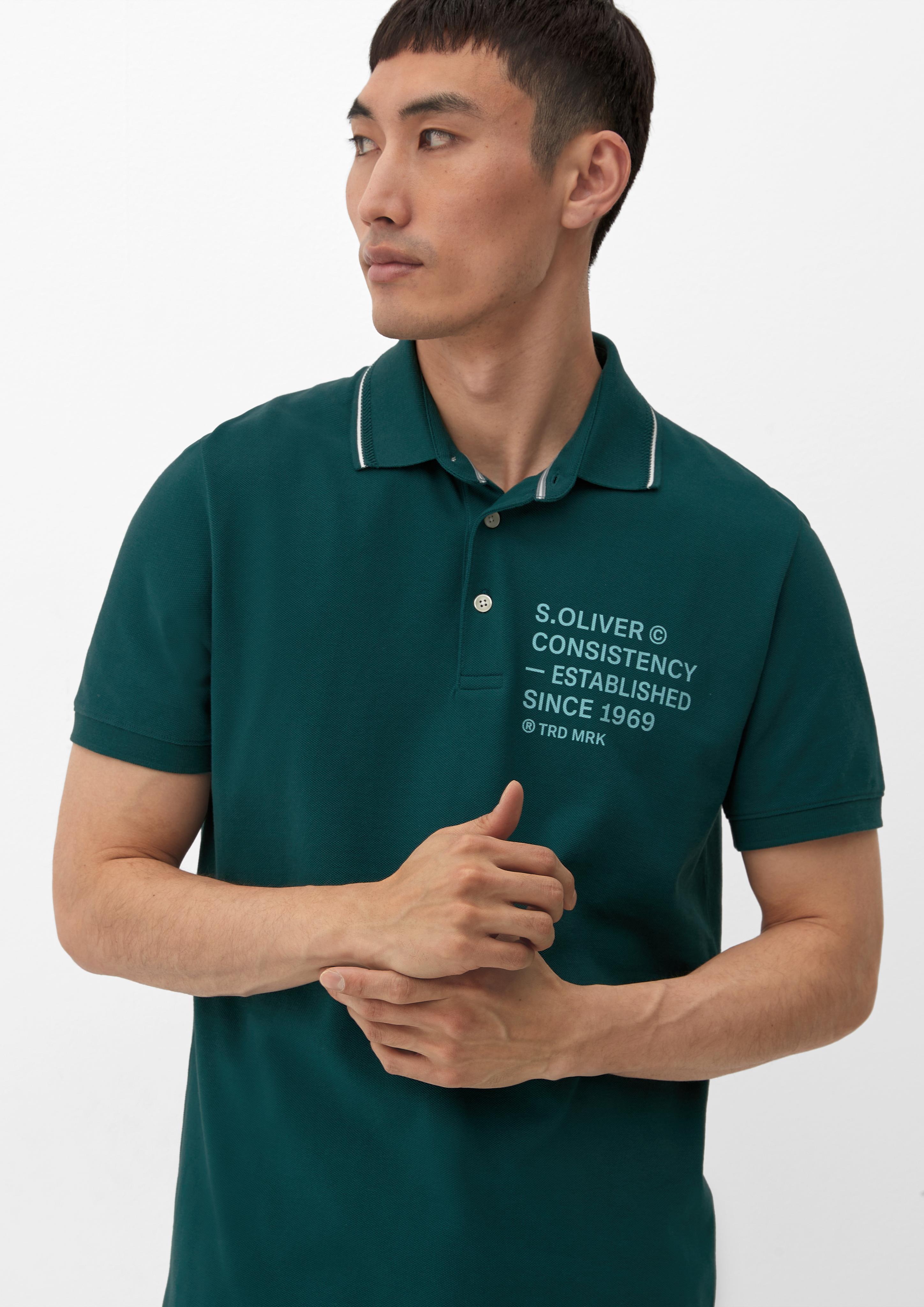 Poloshirt mit Piquéstruktur  2129835-7955