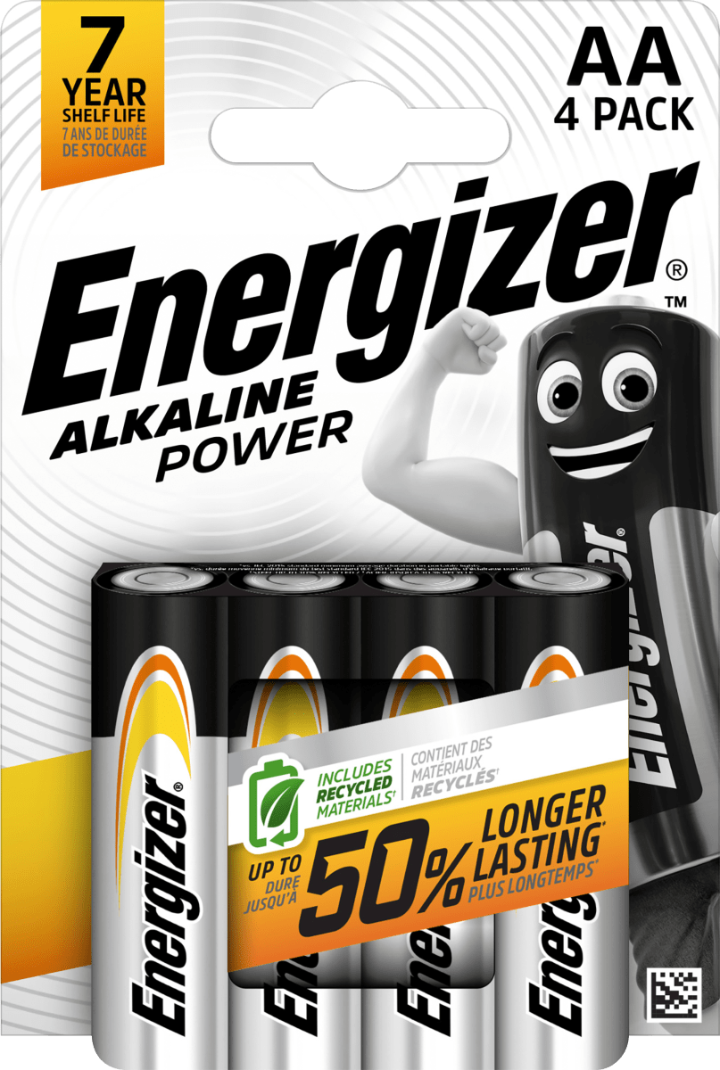 Batterien Power AA, 4 St