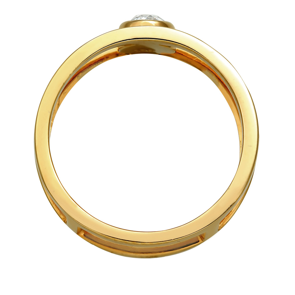 Elli PREMIUM Elli PREMIUM Bague Double avec des Cristaux Bague Femme - (925/1000) Argent Bague