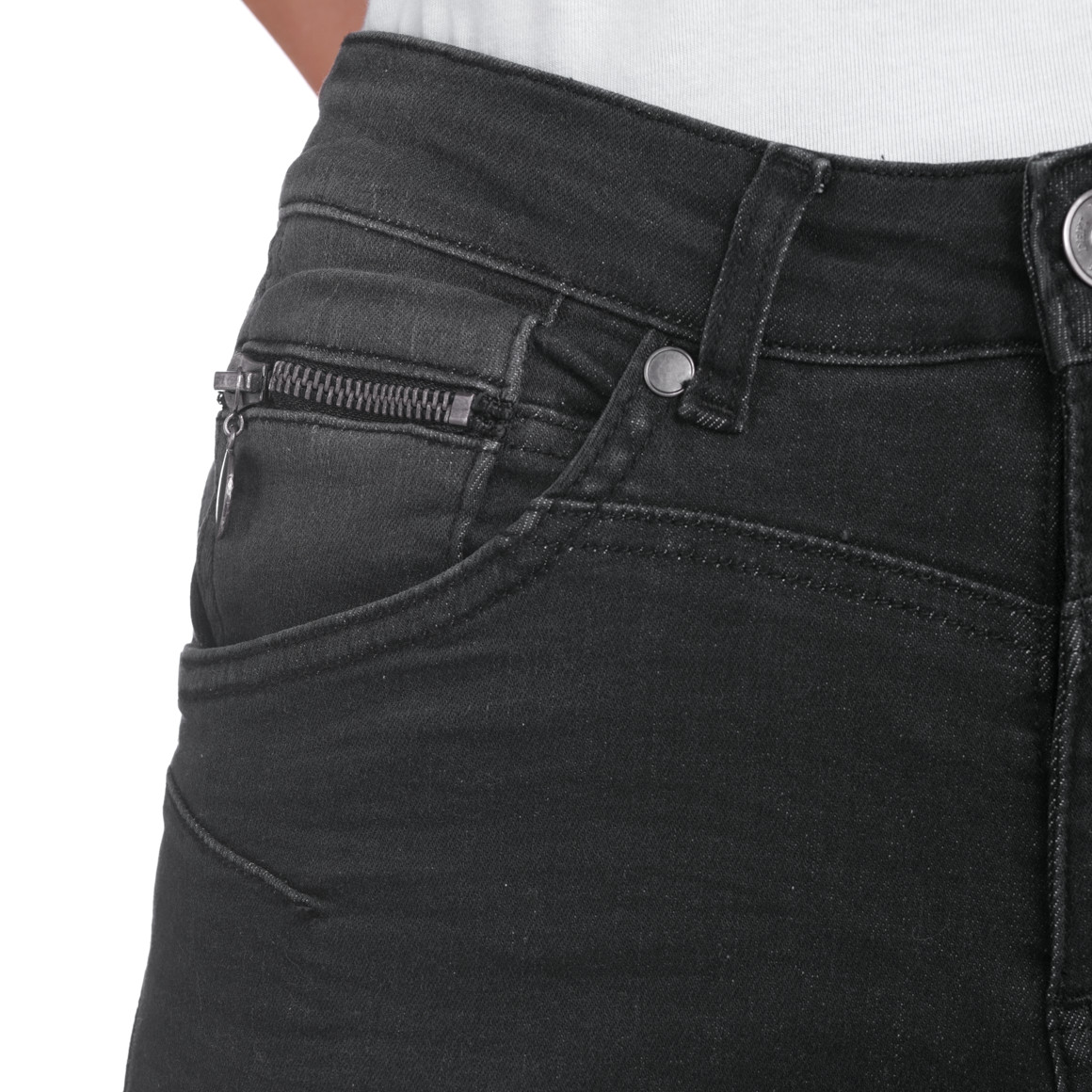 Damen Slim-Jeans im Destroyed-Look