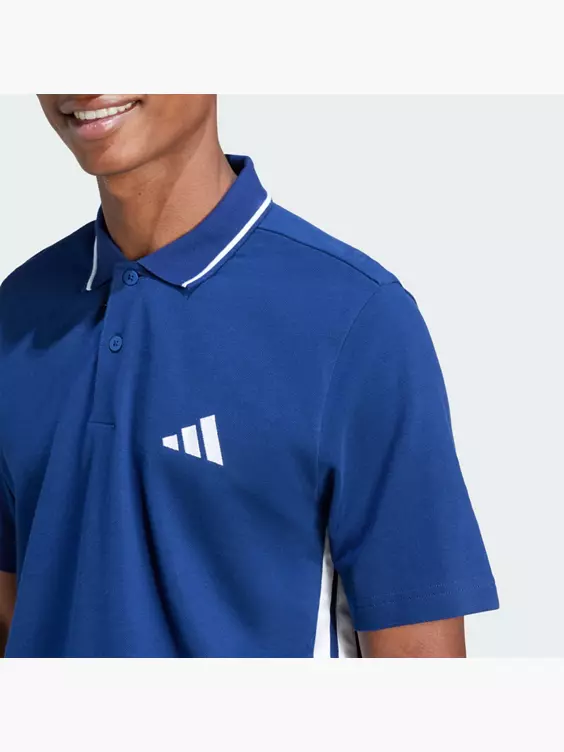 adidas Essentials 3-Streifen Piqué Poloshirt