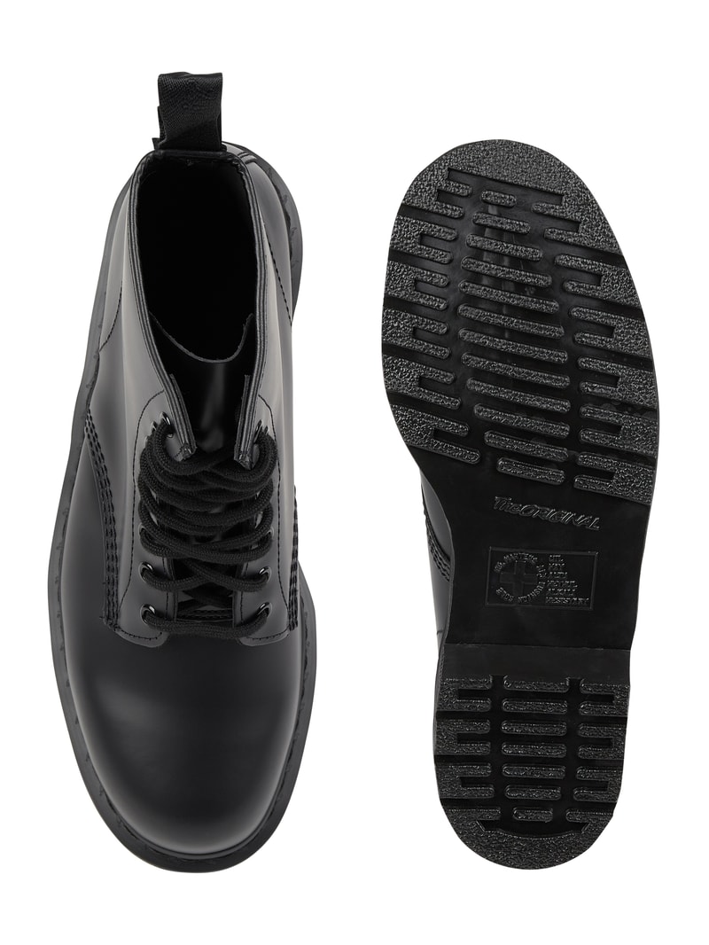 Boots aus Leder Modell '1460 Mono' in schwarz