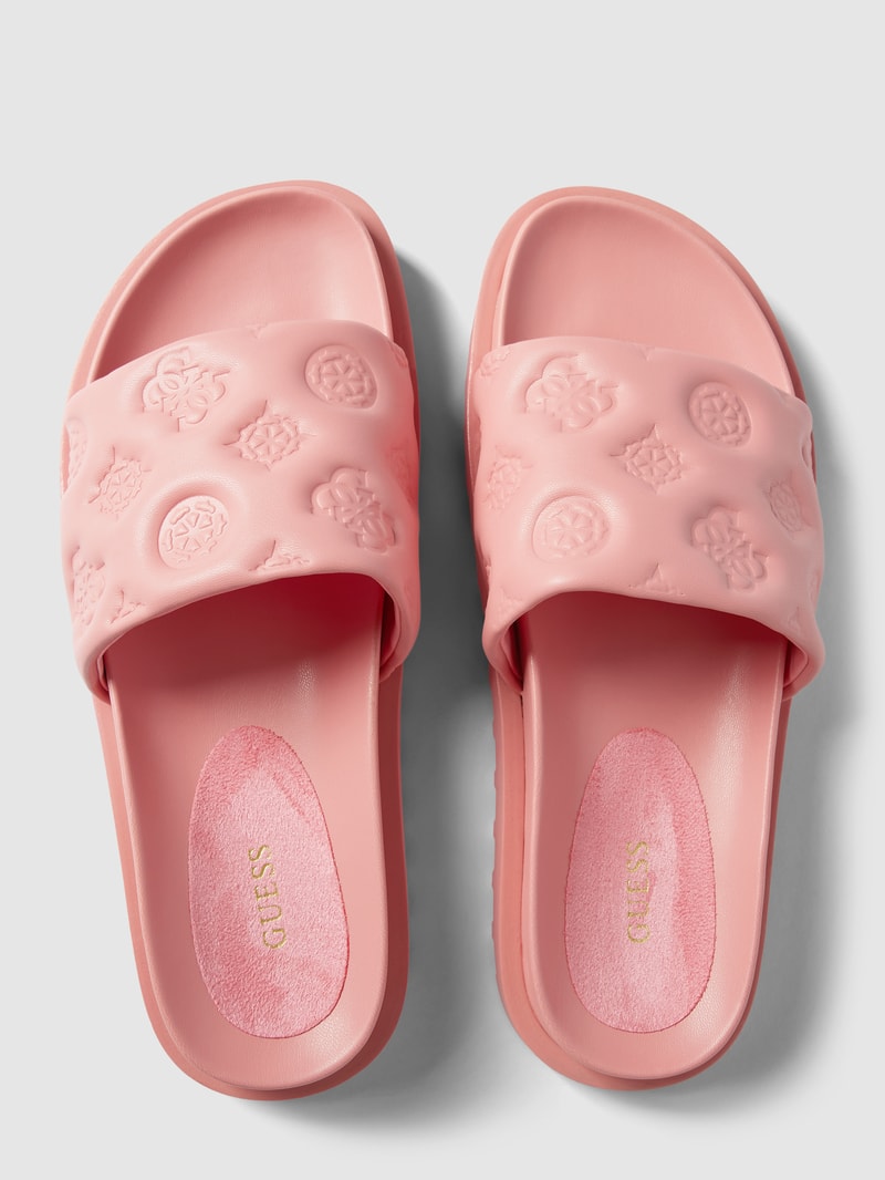 Slides mit Label-Details Modell 'FABETZA' in rosé