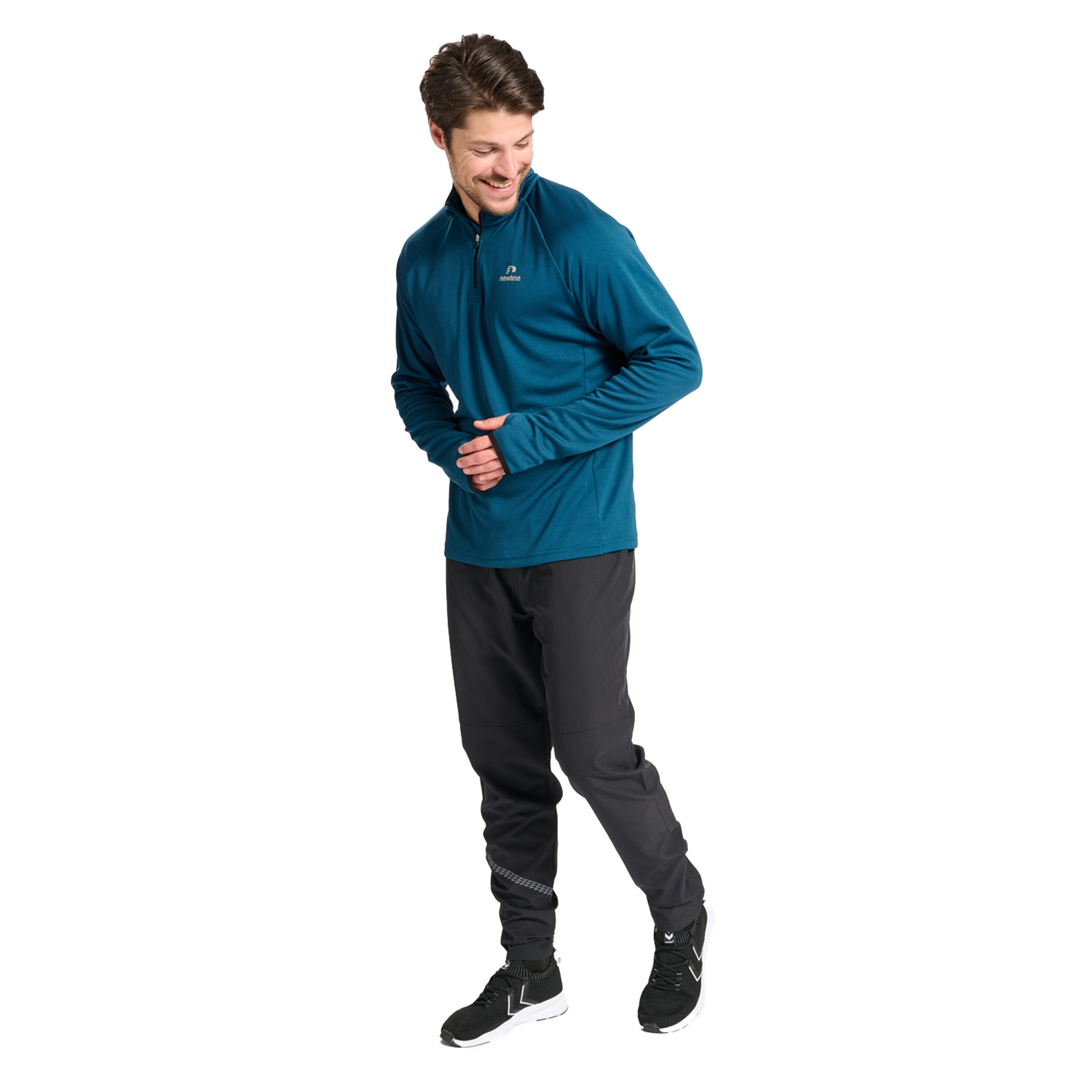Boston Pants Laufhose Herren - Schwarz
