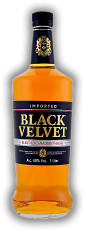 Black Velvet 1,0 Liter Black Velvet 1,0 Liter Zarter Canadian Whisky aus Mais und Roggen. 1	 Liter - Vol 40%