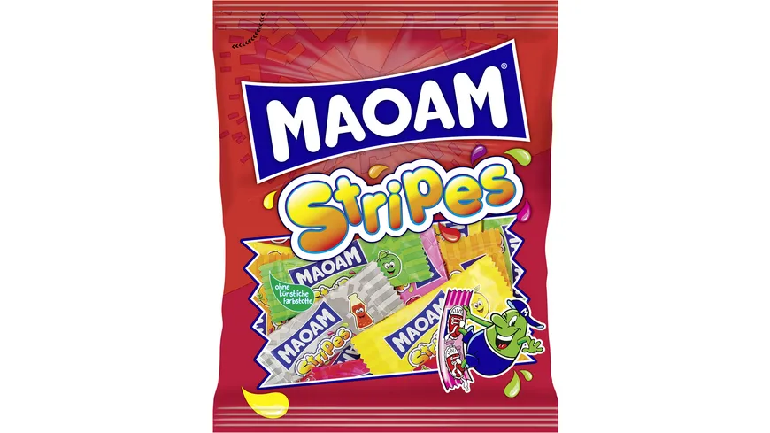 Maoam Suessware Kaubonbon Maoam Stripes 175 g