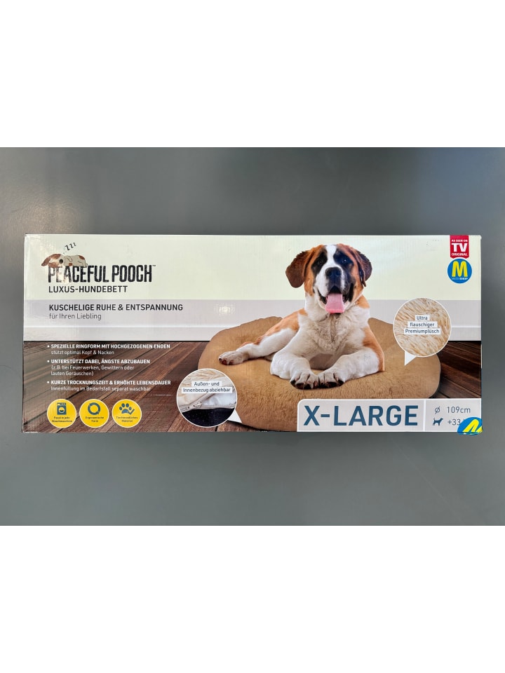 MediaShop Hundebett Peaceful Pooch XL in Ohne Farben günstig kaufen onesize