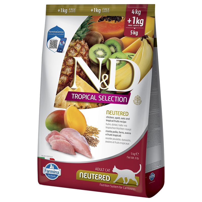 N&D Cat Tropical Selection Neutered mit Huhn