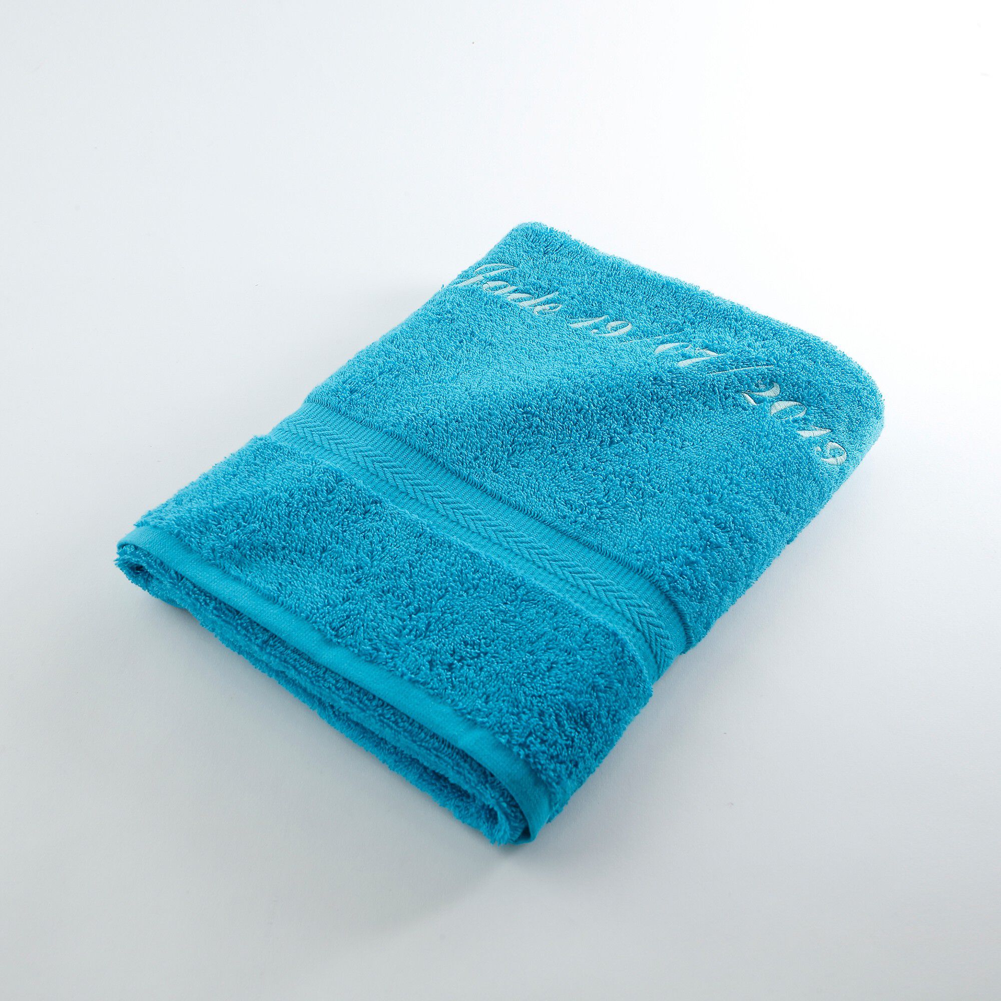 Serviette éponge personnalisable confort moelleux