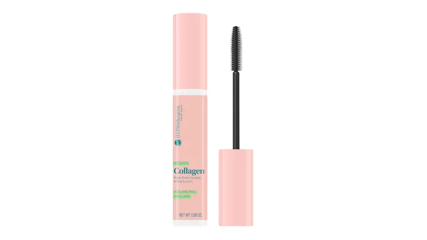 HYPOAllergenic Vegan Collagen Volumizing Mascara Schwarz
