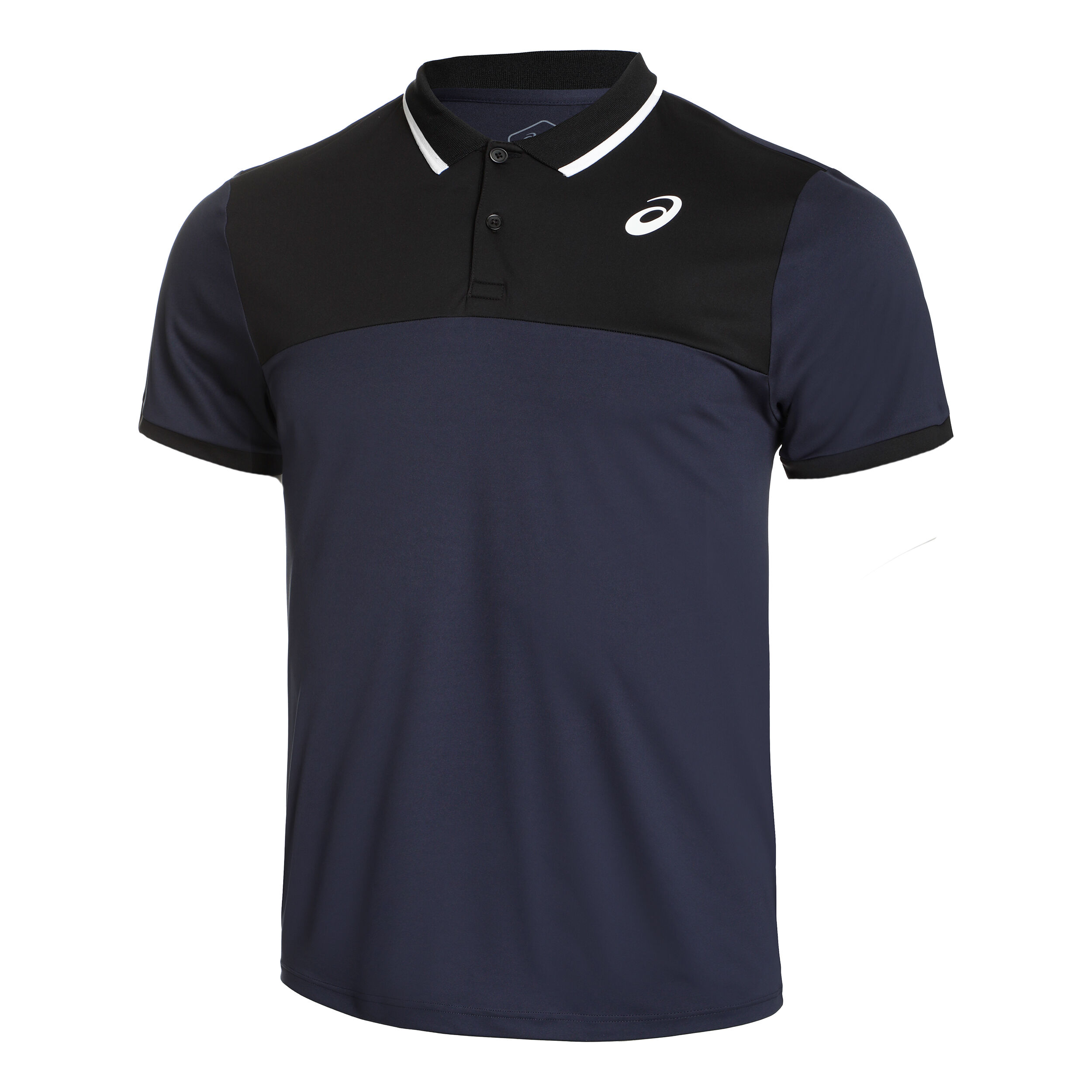 Court Polo Herren - Dunkelblau, Schwarz
