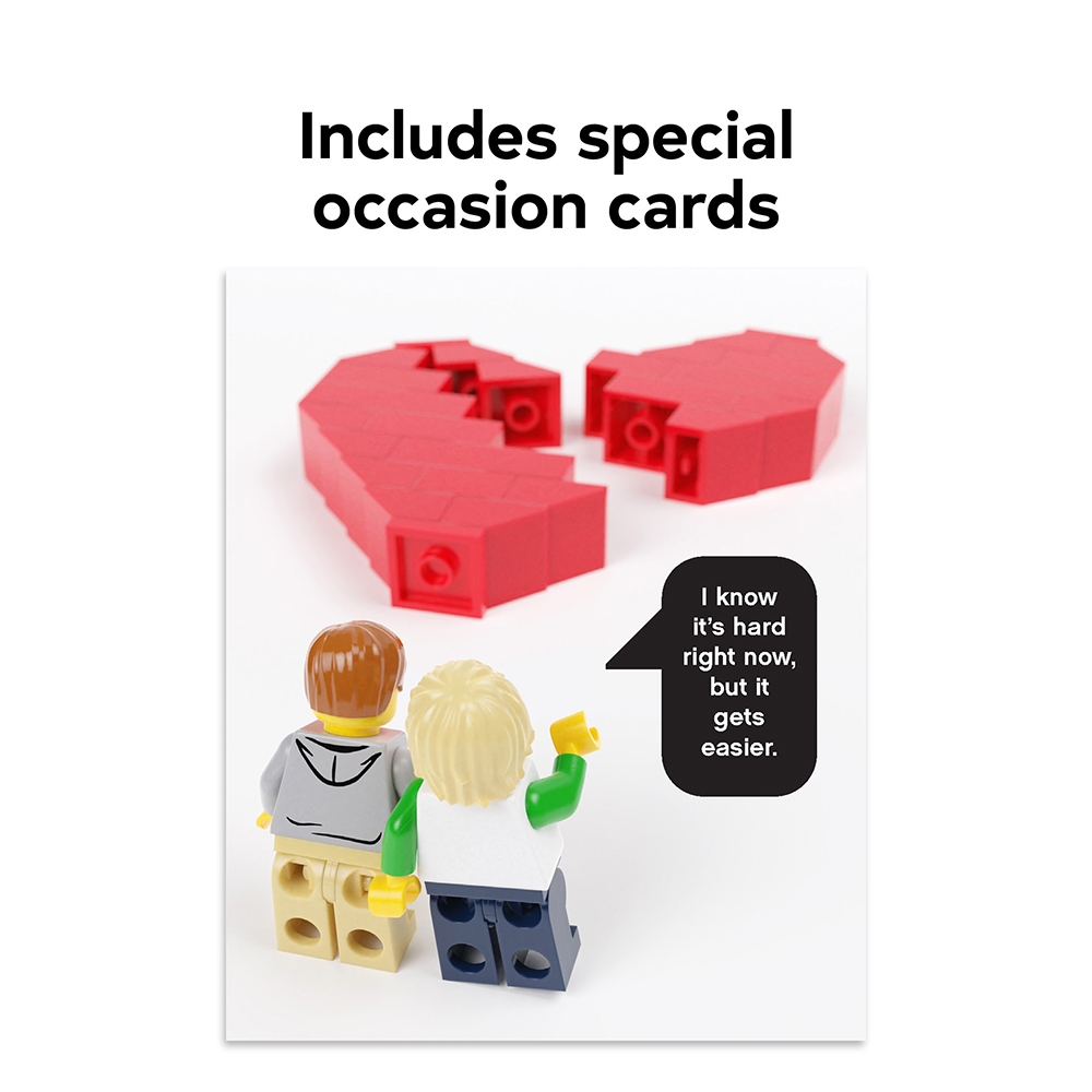 LEGO® Minifigur-Karten: 20 Grußkarten mit Kuverts 5007178