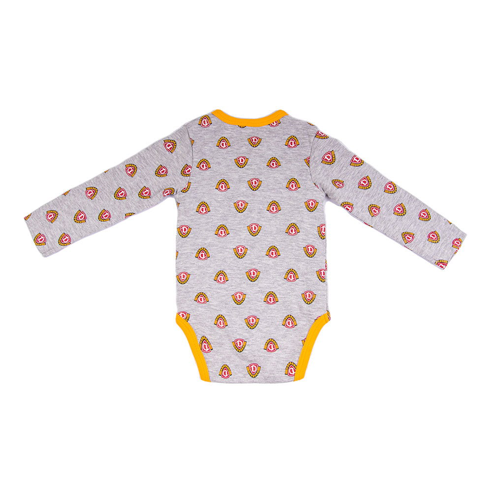 Baby Wickel-Body LOGO Muster