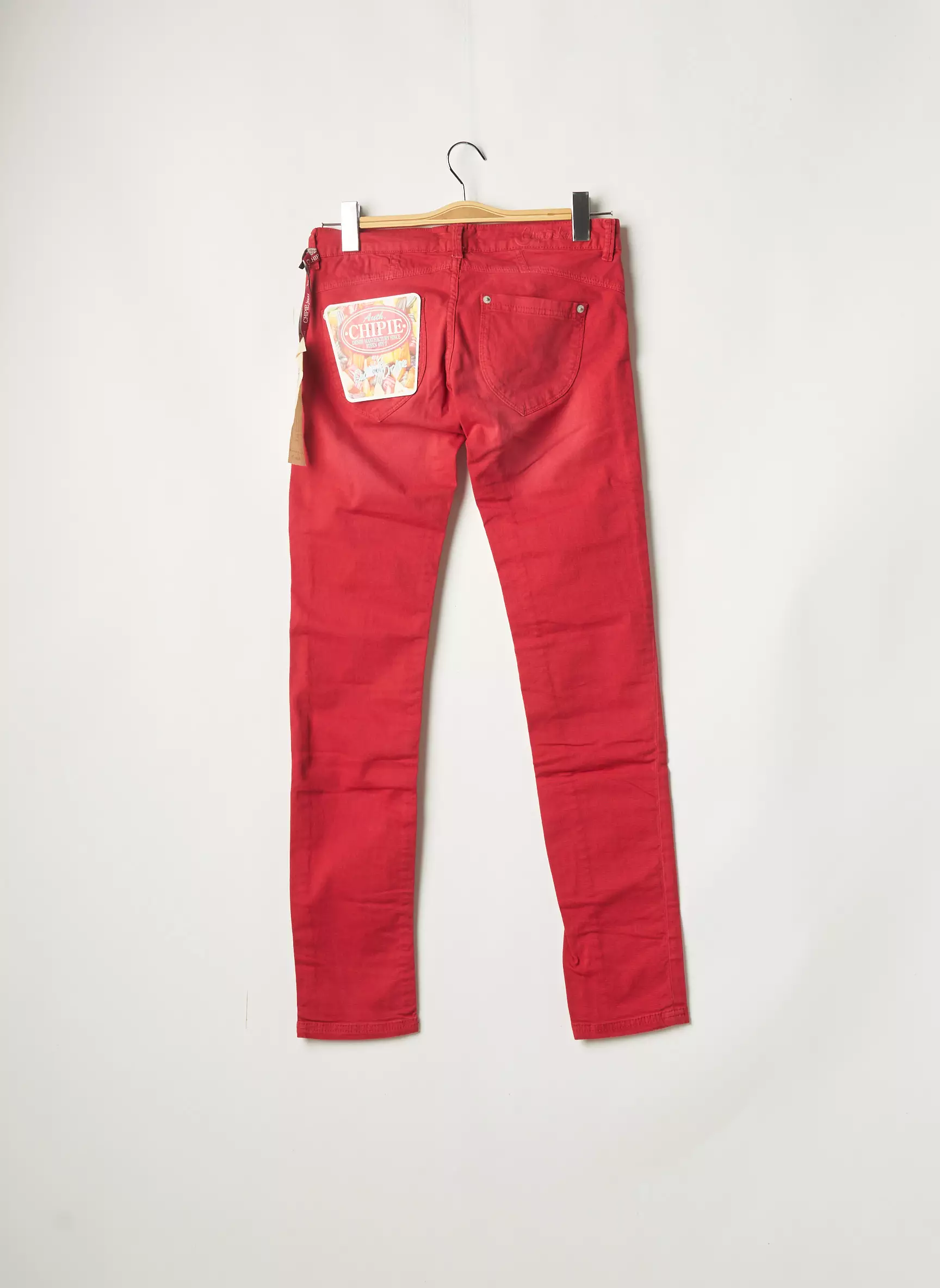 Chipie Pantalons Slim Femme couleur rouge