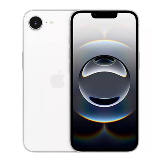 Apple iPhone 16E 128GB Wit - Refurbished grade Uitstekende staat