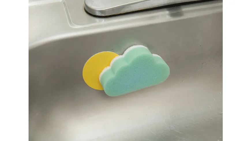 Kikkerland Schwamm Wolke + Halter