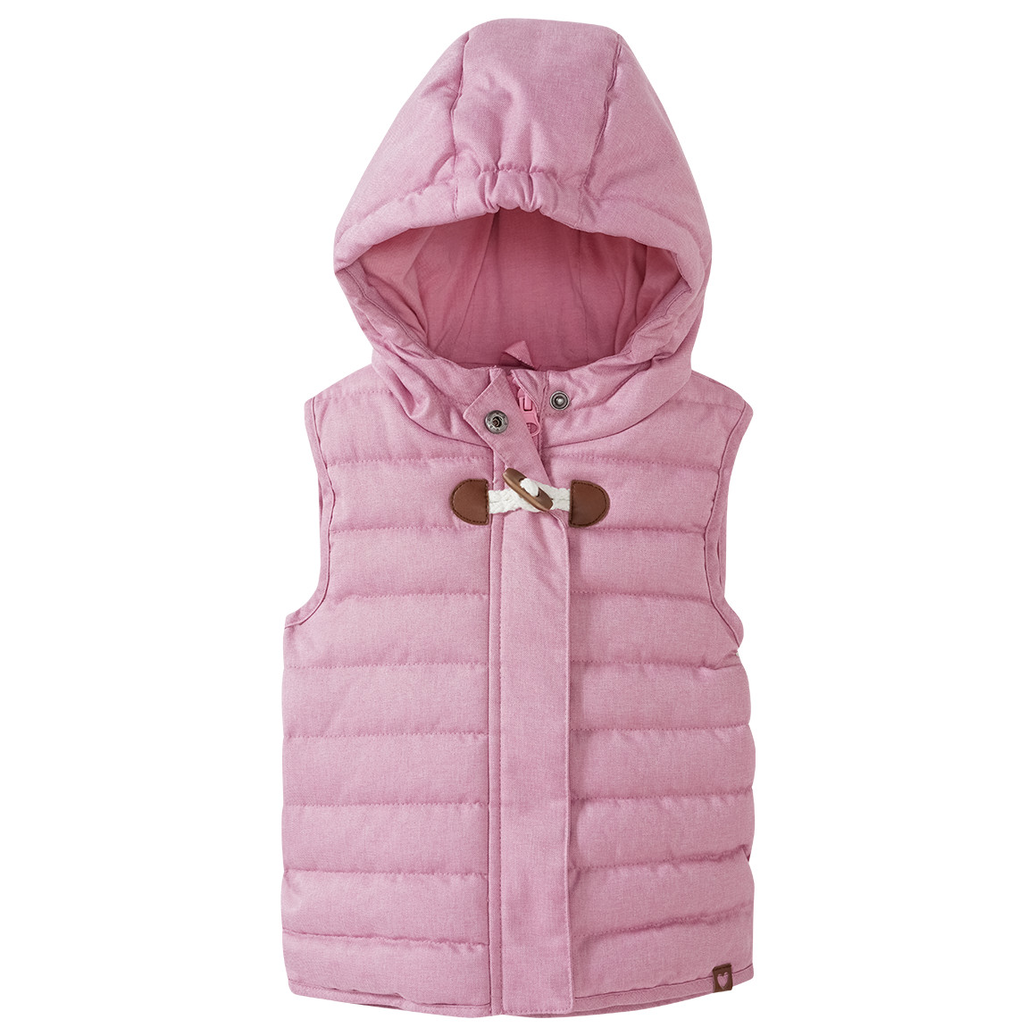 Baby Steppweste mit Knebelknopf