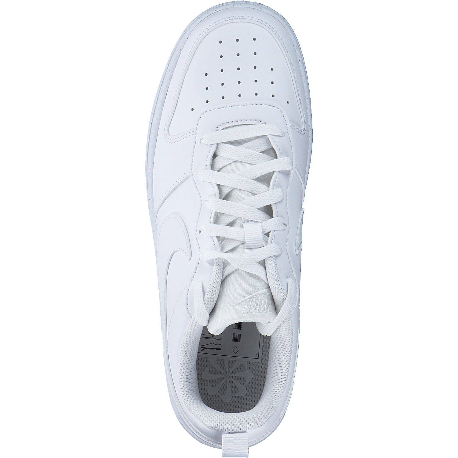Nike Court Borough Low DV5456, Schnürschuhe, Kinder, Weiß
