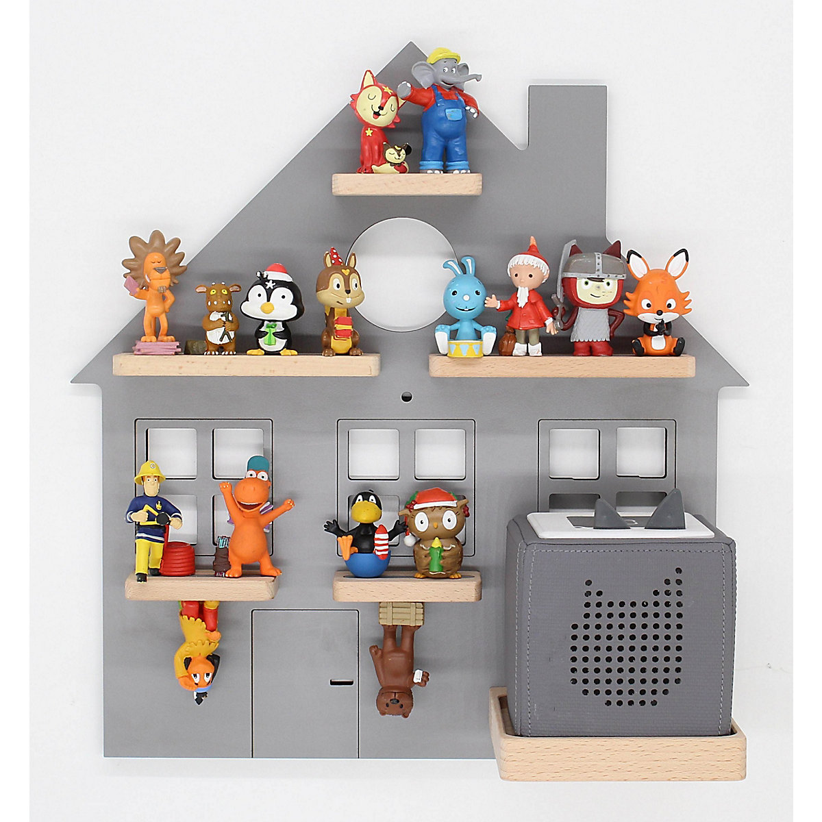 Haus small, grau