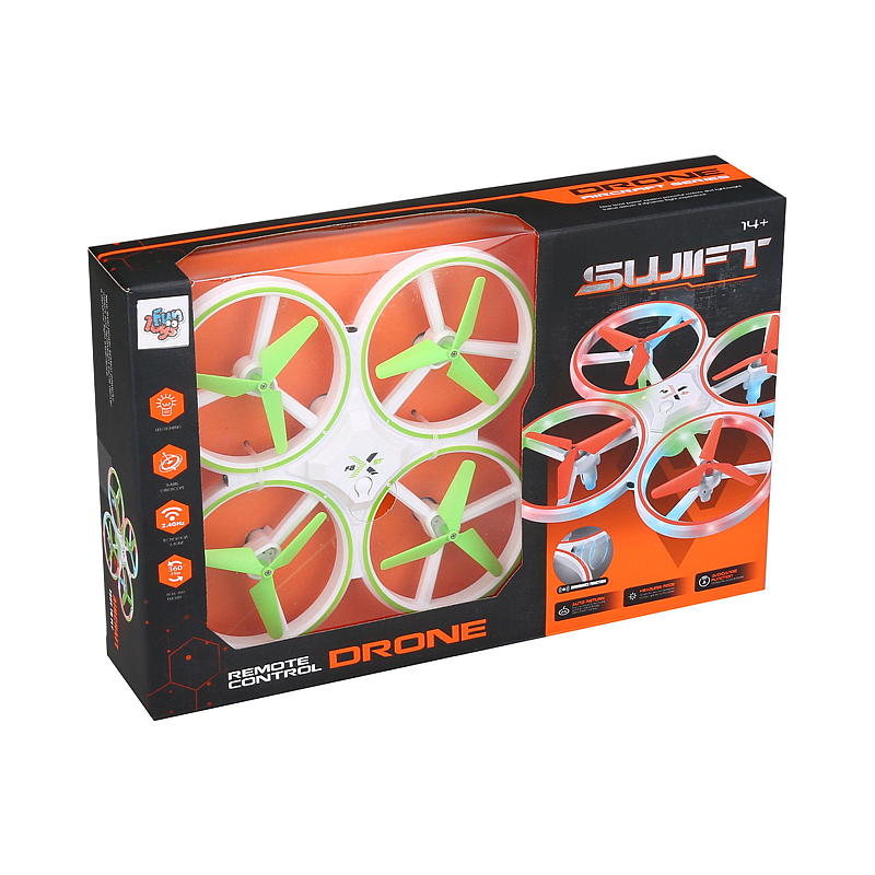 FunToys Fjernstyrt drone m/lys