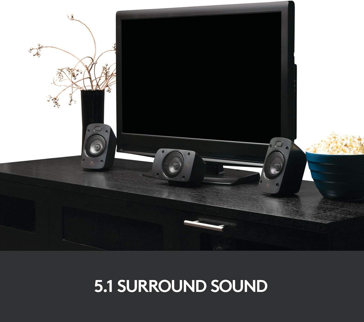 Logitech Z906 Surround-Sound System 5.1 5.1 Lautsprecher System (1000 W)
