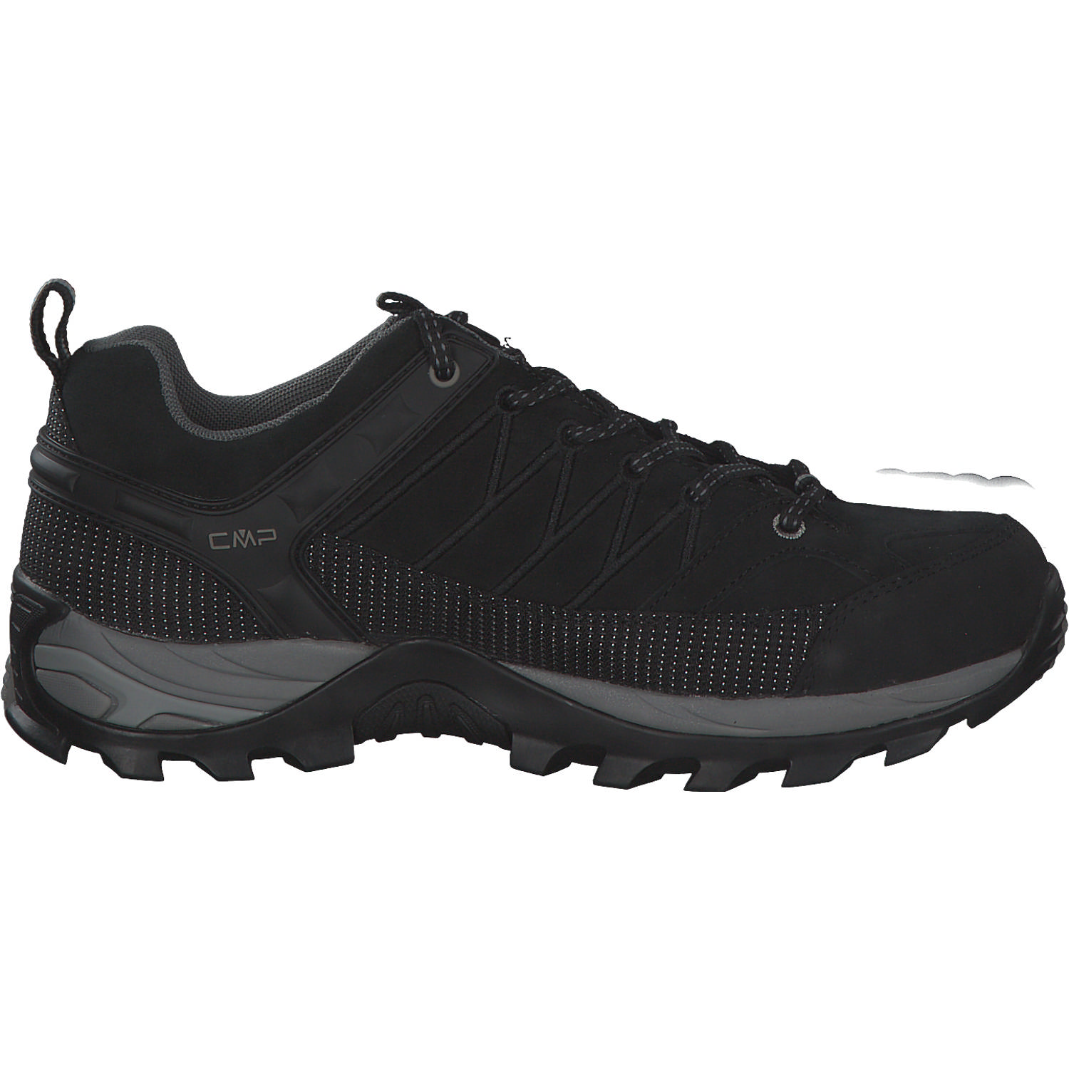 CMP Rigel Low 3Q13247, Trekkingschuhe, Herren, Schwarz (Nero - Grey Schwarz)