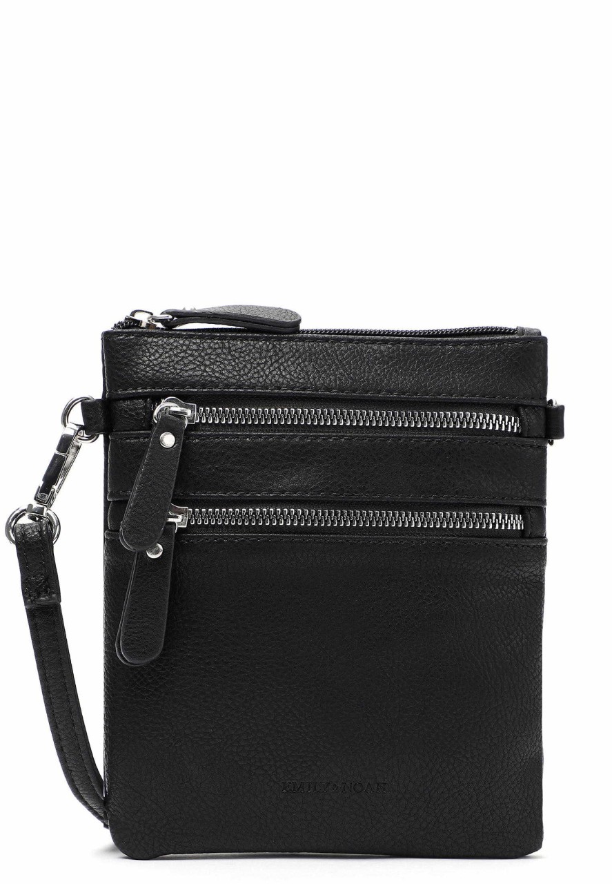 EMILY & NOAH Handtaschen schwarz Handtasche Emma