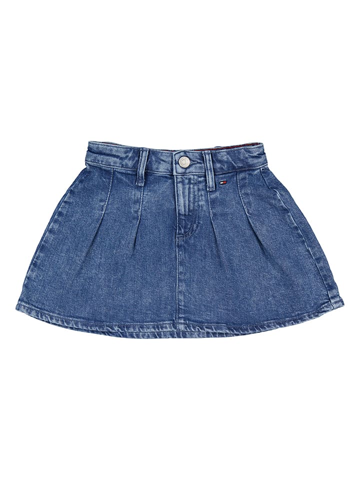 Tommy Hilfiger Jeansrock in Blau günstig kaufen