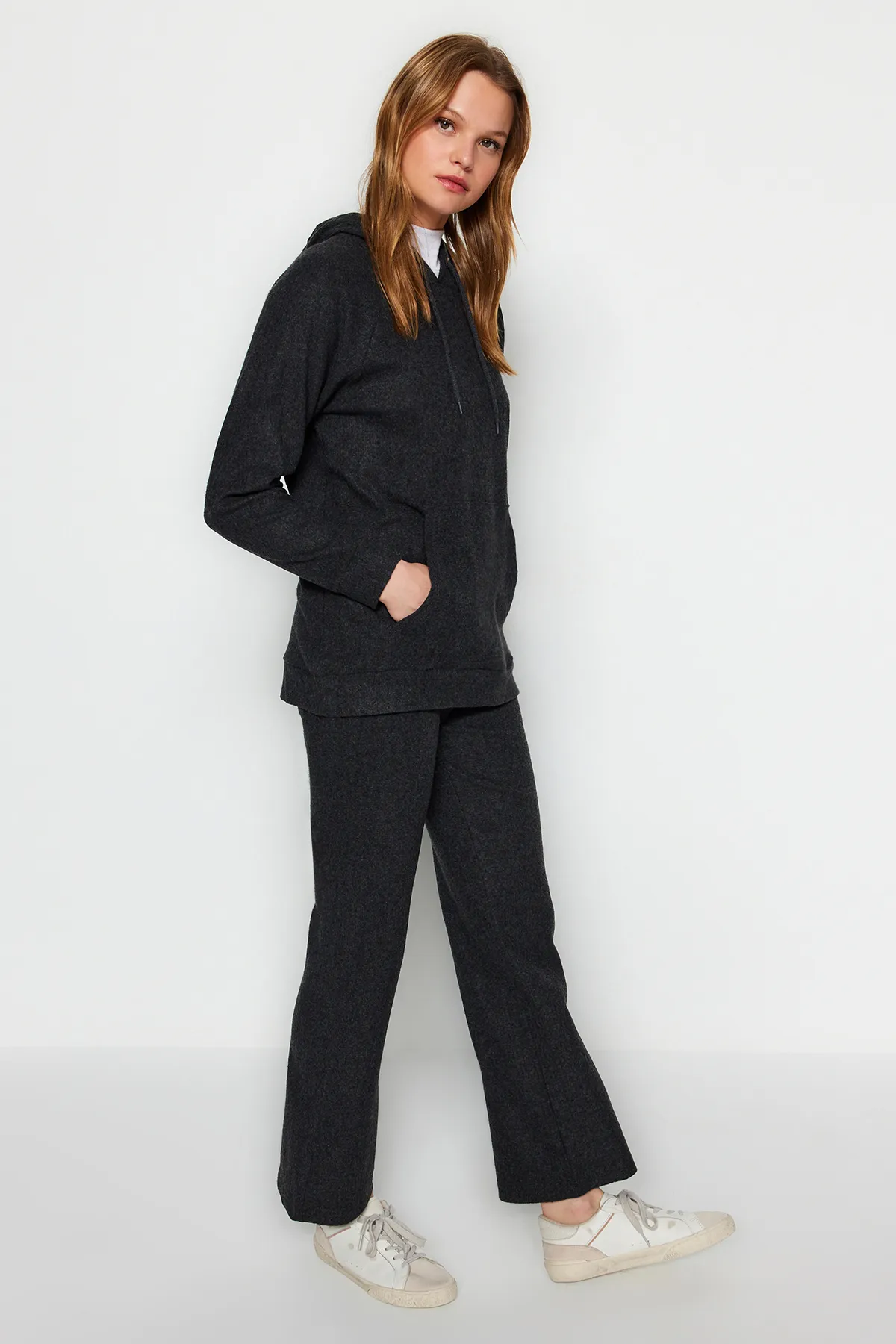Trendyol Modest  Zweiteiler - Grau - Regular Fit