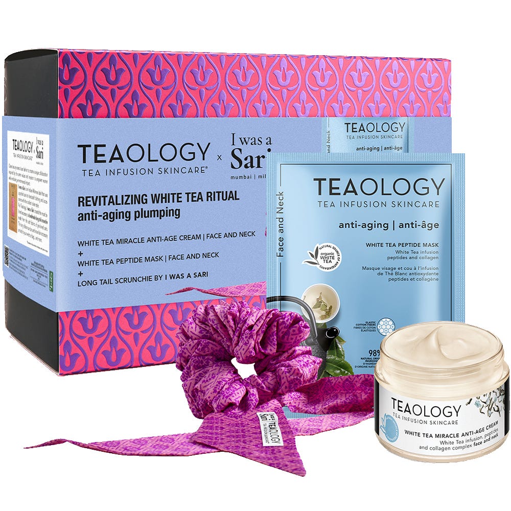 Teaology Revitalizing White Tea Ritual Kit