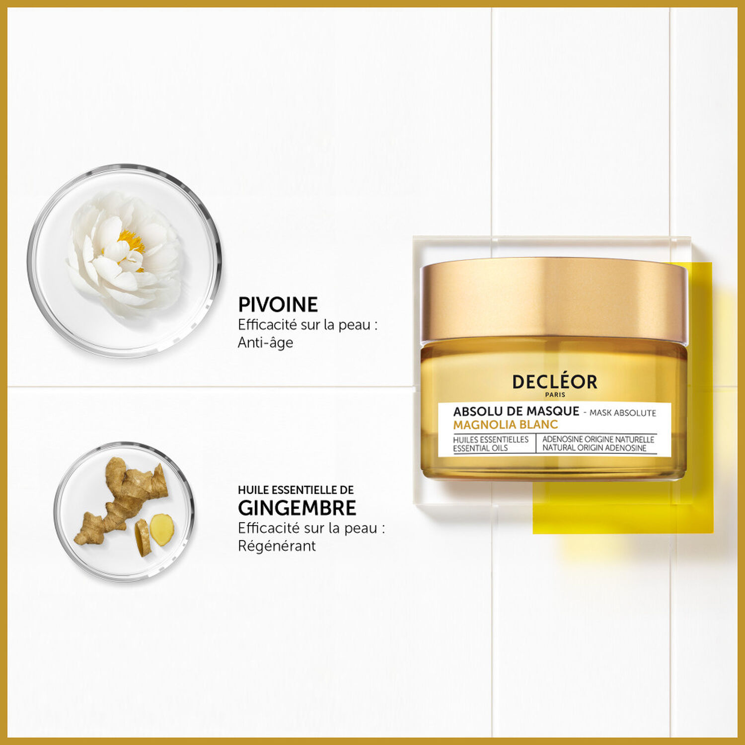 Decléor Magnolia Blanc Absolu de Masque 50 ml