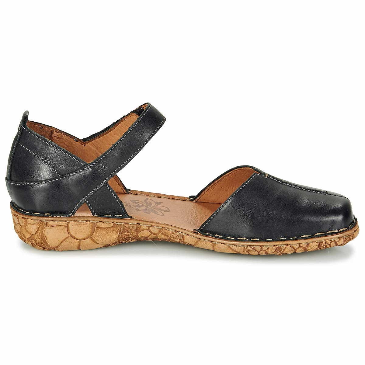 JOSEF SEIBEL Klassische Sandalen schwarz ROSALIE 42-Spange offen
