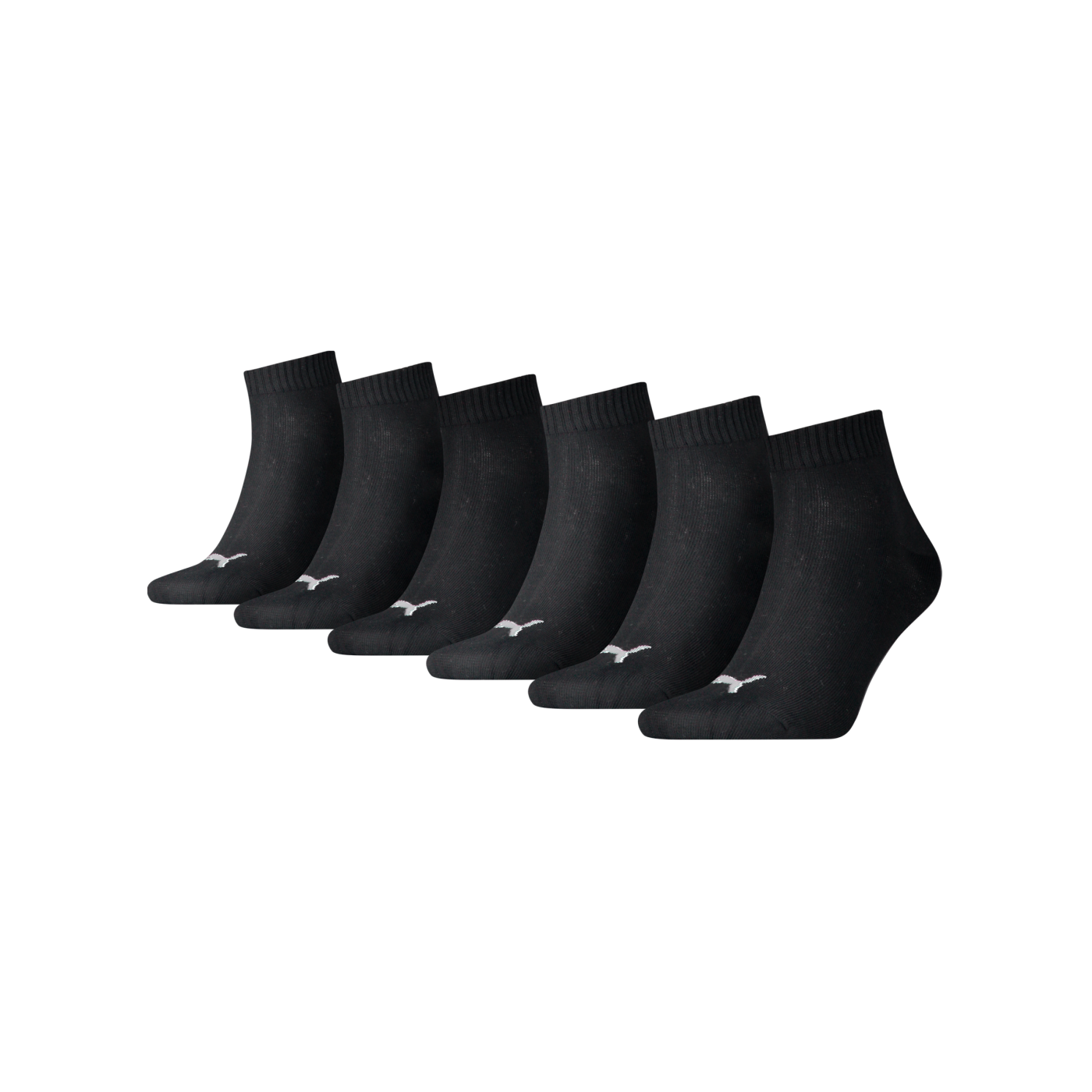 PUMA Unisex Quarter Plain 6er Pack Socken F003