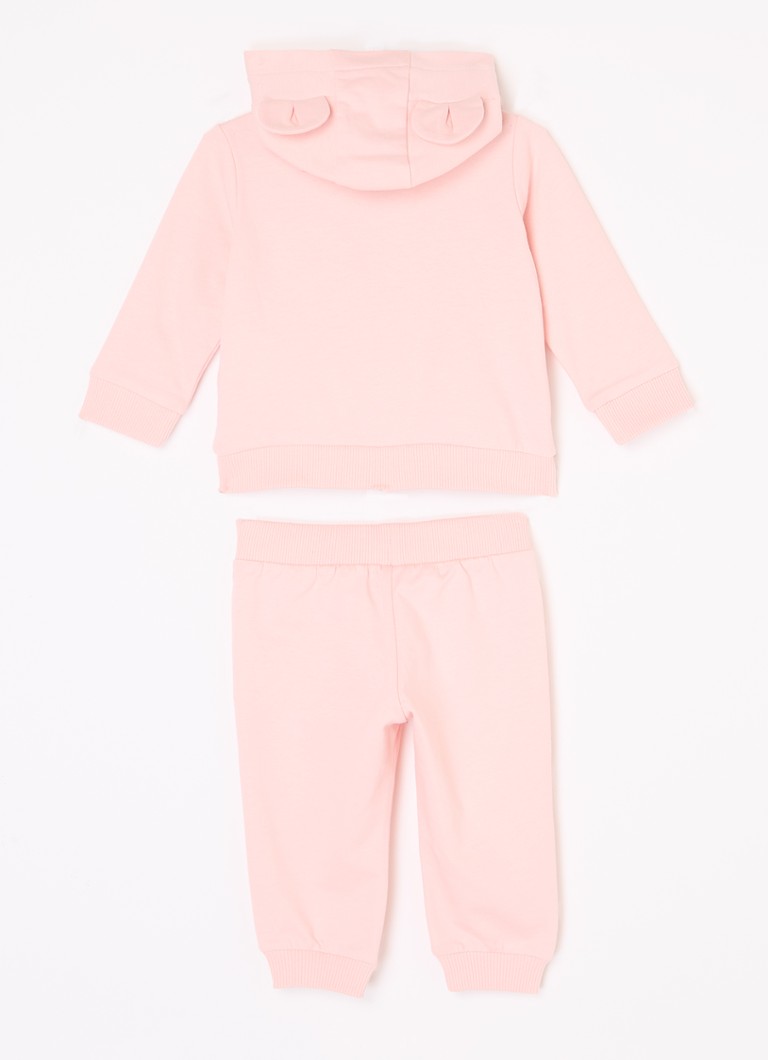 Set pentru copii Moschino format dintr-un hanorac și pantaloni de trening din bumbac organic, 2 piese.