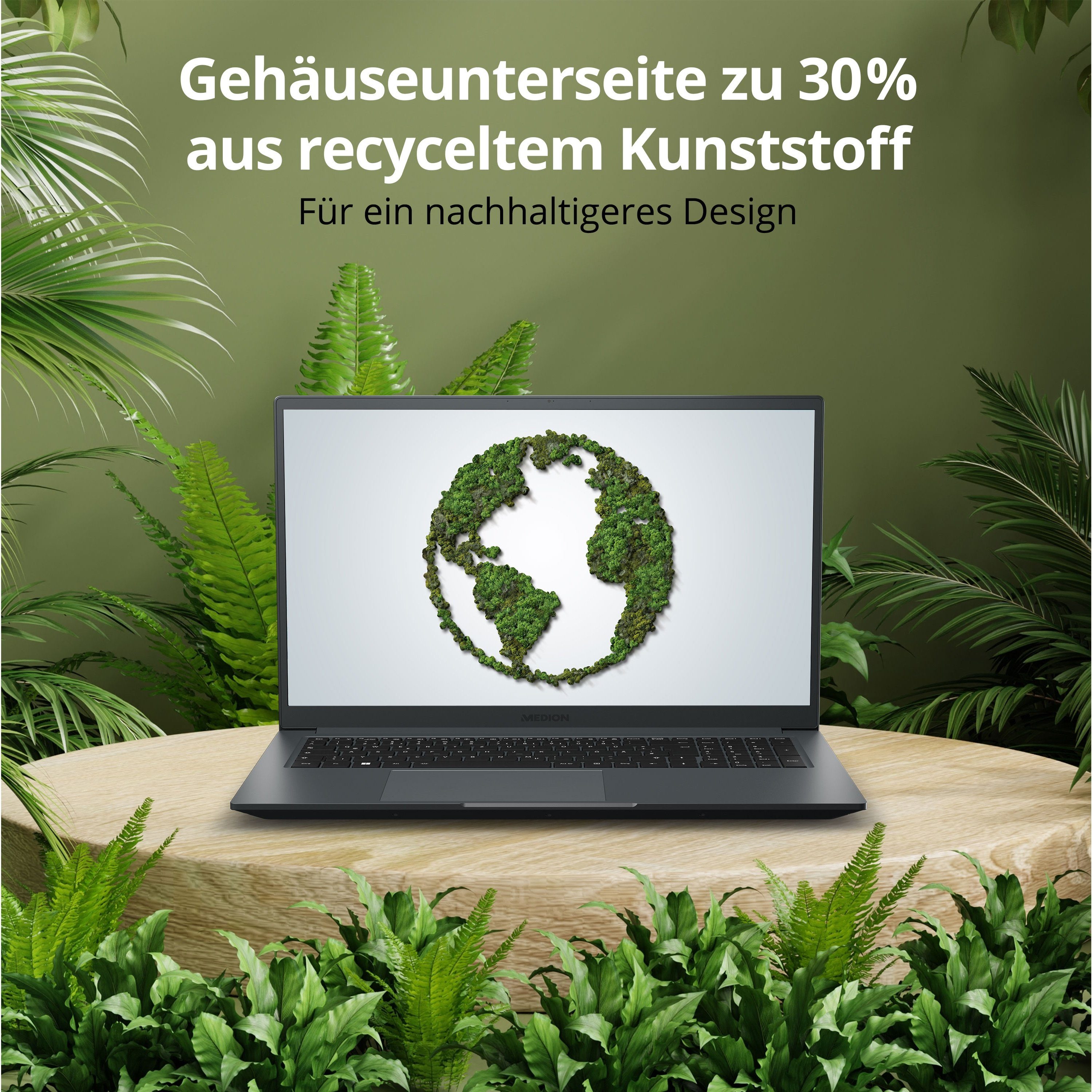 Medion® P17619 Notebook (43.9 cm/17.3 Zoll, Intel Core i5 13420H, Nvidia GeForce MX550, 1000 GB SSD, Full-HD Display, 16GB, Windows 11, MD62554)