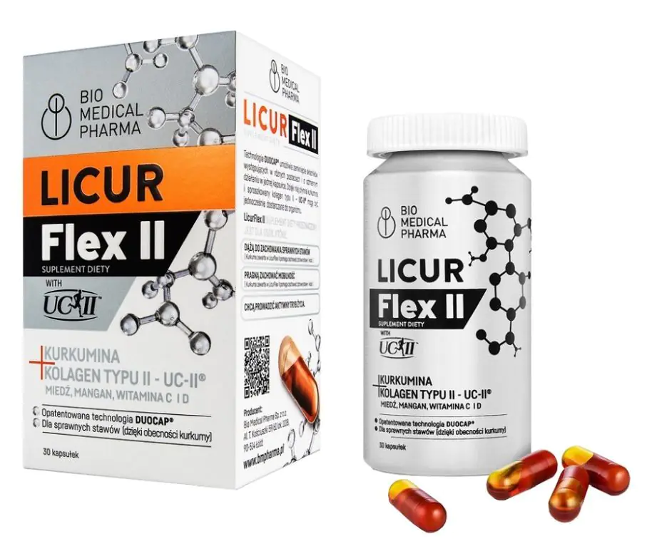 Bio Medical Pharma Licur Flex II Preparat za jačanje zglobova kapsule
