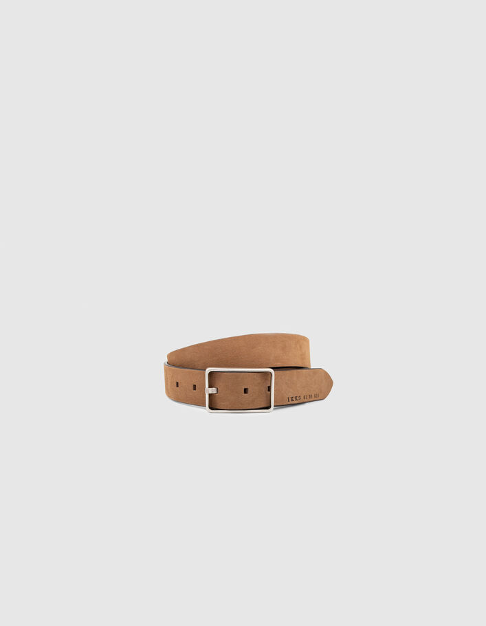 Ceinture vison en cuir Homme