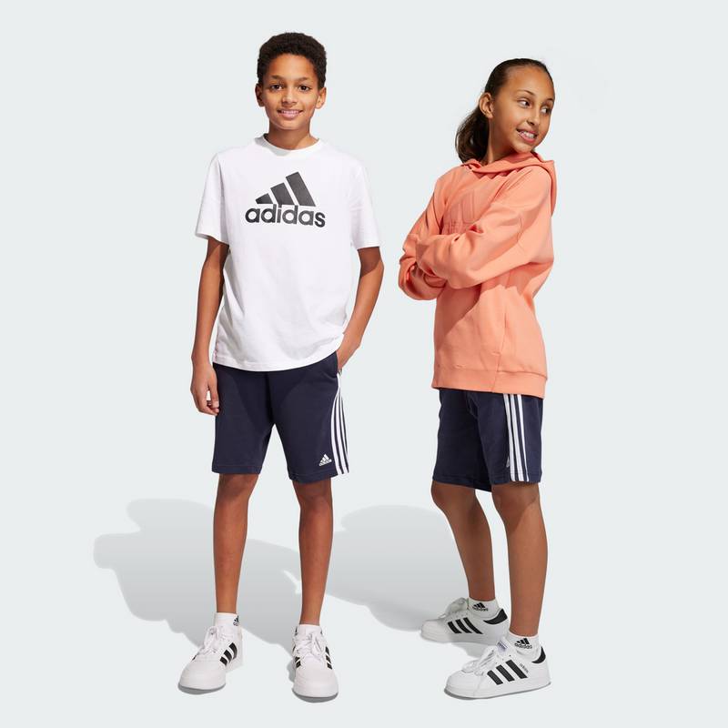 adidas Essentials 3-Streifen Knit Shorts Funktionsshorts Kinder