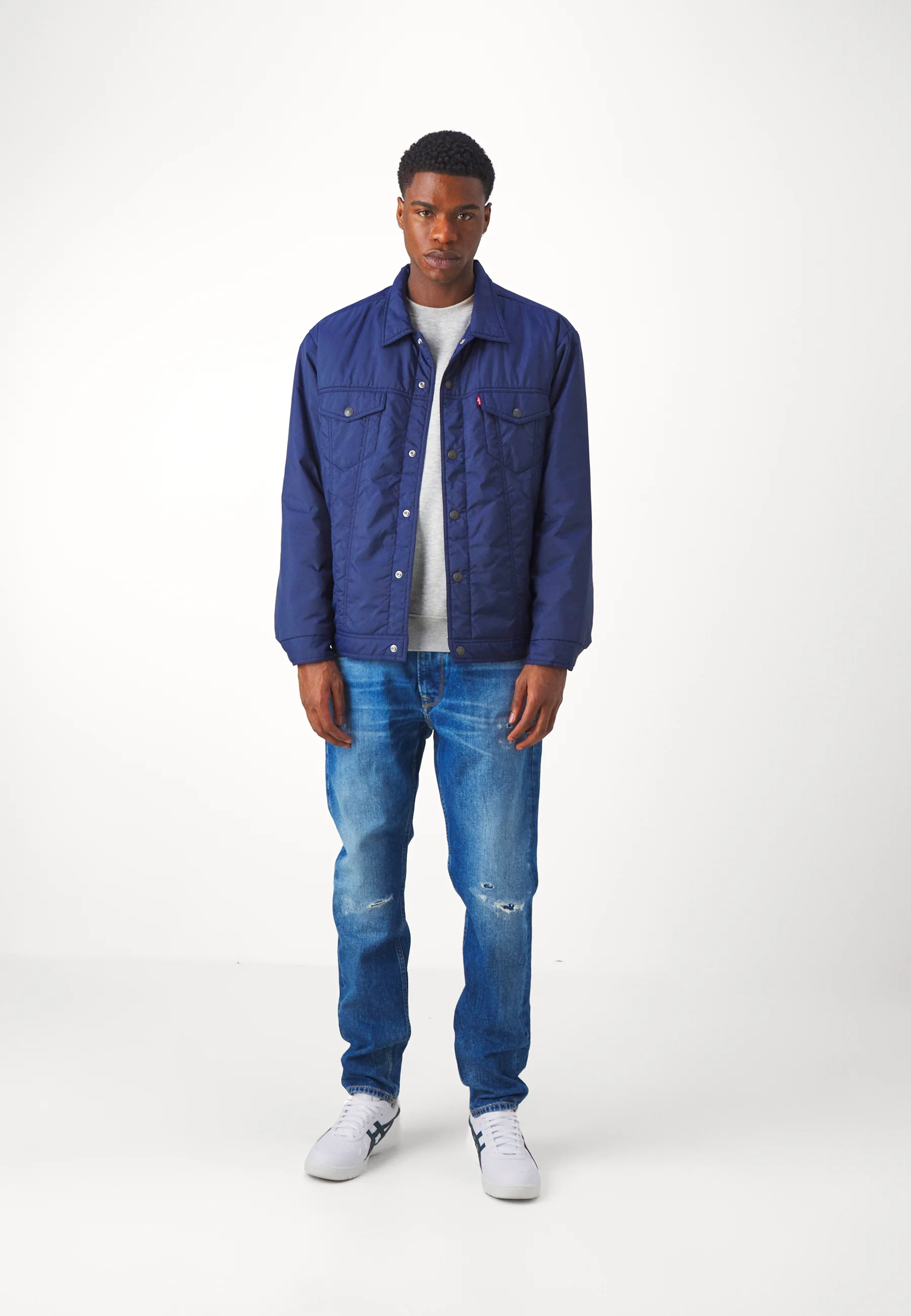 Chaqueta de camionero acolchada de corte relajado Levi's® - Chaqueta de entretiempo