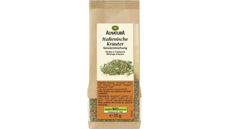 Alnatura Bio Italienische Kräuter 35 g