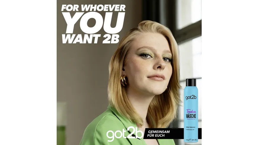 GOT2B Trockenshampoo Trocken Wäsche Extra Volumen 200 ml 200 ml