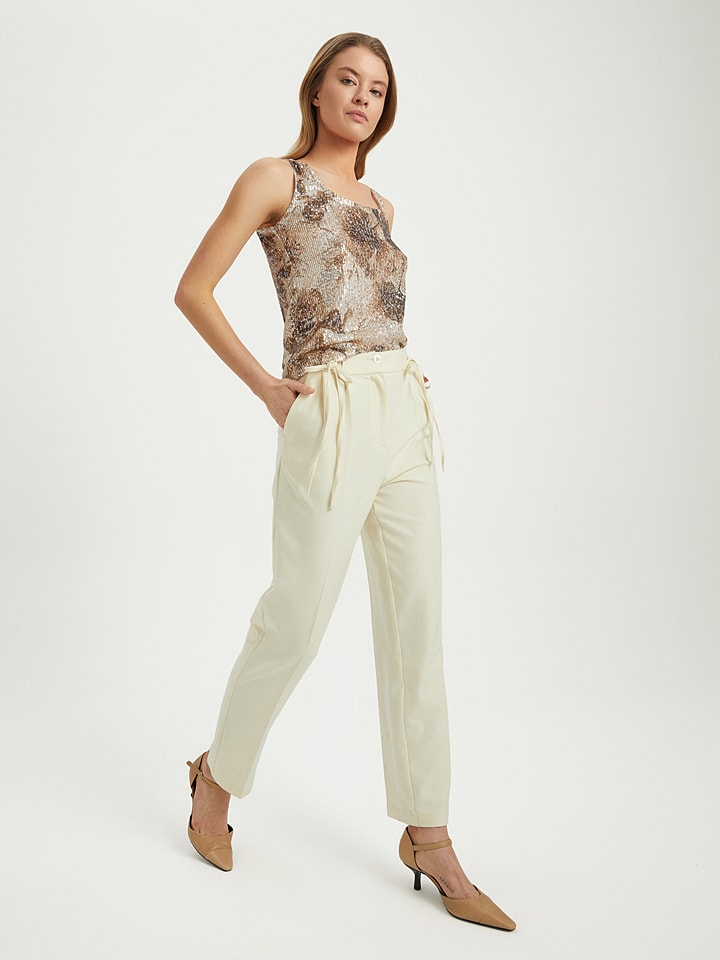 BGN Hose in Creme günstig kaufen