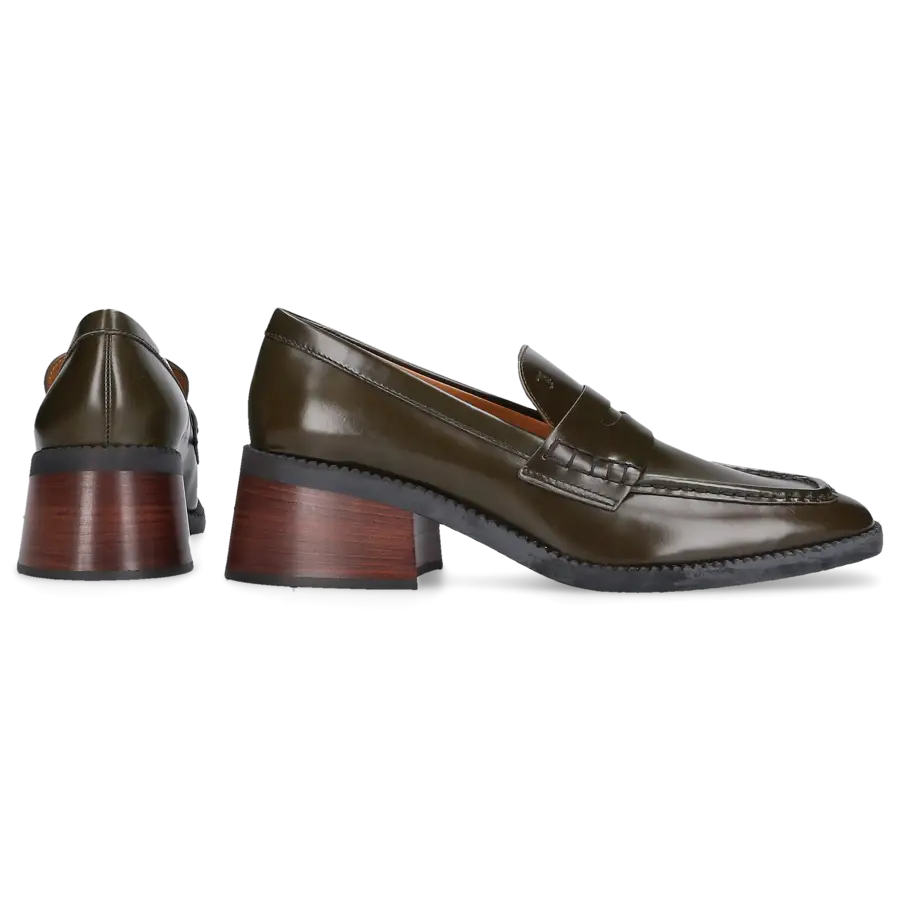 Tod's - Pumps W48K0 Kalbsleder - grün